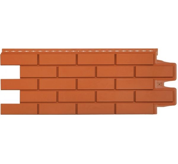 Фасадная панель Стандарт клинкерный кирпич Терракот от производителя  Grand Line по цене 499 р