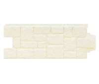 Фасадные панели Стандарт Крупный камень Молочный Фасадные панели Стандарт Крупный камень Молочный