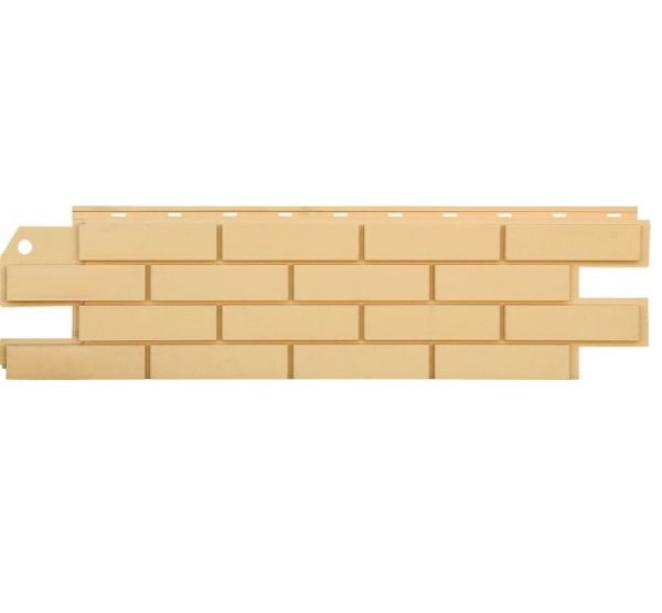 Фасадная панель Кирпич желтый от производителя SteinDorf по цене 450 р Фасадная панель Кирпич желтый от производителя SteinDorf по цене 450 р