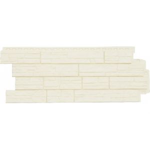 Фасадная панель Сланец Молочный от производителя  Grand Line по цене 523 р