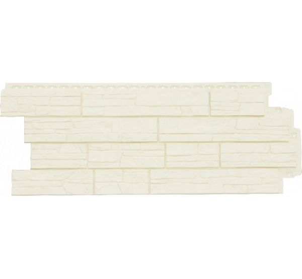 Фасадная панель Сланец Молочный от производителя  Grand Line по цене 523 р