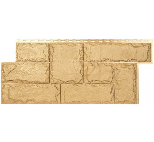 Фасадные панели СЕРИЯ ЭКО-1 Гранит Марсель - Амбер от производителя  Т-сайдинг по цене 520 р