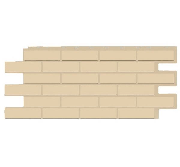 Фасадные панели СЕРИЯ кирпич Модерн Эко - Амбер от производителя  Т-сайдинг по цене 520 р