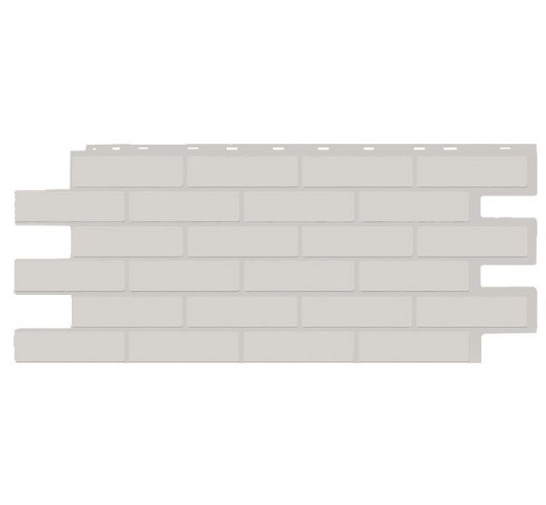 Фасадные панели СЕРИЯ кирпич Модерн Эко - Уайт от производителя Т-сайдинг по цене 520 р Фасадные панели СЕРИЯ кирпич Модерн Эко - Уайт от производителя Т-сайдинг по цене 520 р