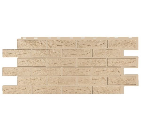 Фасадные панели СЕРИЯ Лондон Брик Кирпич Эко - Амбер от производителя  Т-сайдинг по цене 520 р