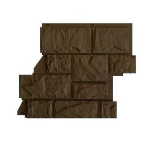 Цокольный сайдинг - Коричневый от производителя  Canada Ridge по цене 240 р