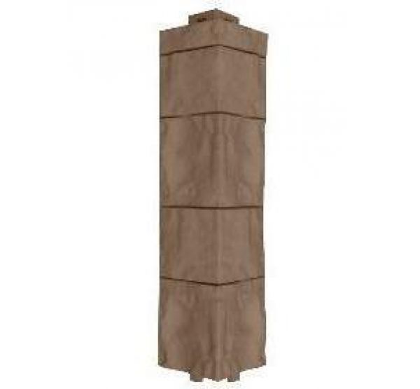 Угол наружный для Цокольного сайдинга Бежевый от производителя Canada Ridge по цене 220 р Угол наружный для Цокольного сайдинга Бежевый от производителя Canada Ridge по цене 220 р