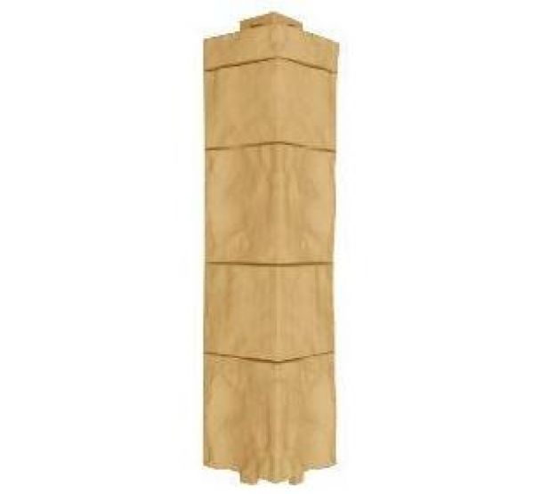 Угол наружный для Цокольного сайдинга Кремовый от производителя Canada Ridge по цене 220 р Угол наружный для Цокольного сайдинга Кремовый от производителя Canada Ridge по цене 220 р