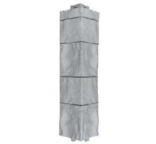 Угол наружный для Цокольного сайдинга Светло-серый от производителя Canada Ridge по цене 220 р Угол наружный для Цокольного сайдинга Светло-серый от производителя Canada Ridge по цене 220 р