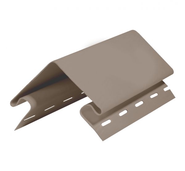 Наружный угол к сайдингу BrickHouse Белый от производителя  Fineber по цене 1 500 р