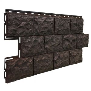 ФАСАДНЫЕ ПАНЕЛИ Доломит Тёмно коричневый от производителя Fineber по цене 560 р ФАСАДНЫЕ ПАНЕЛИ Доломит Тёмно коричневый от производителя Fineber по цене 560 р