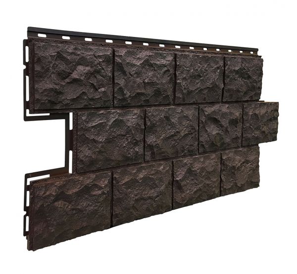 ФАСАДНЫЕ ПАНЕЛИ Доломит Тёмно коричневый от производителя Fineber по цене 560 р ФАСАДНЫЕ ПАНЕЛИ Доломит Тёмно коричневый от производителя Fineber по цене 560 р