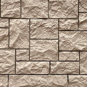 Фасадные панели (цокольный сайдинг) коллекция камень дикий- Песочный от производителя Fineber по цене 740 р Фасадные панели (цокольный сайдинг) коллекция камень дикий- Песочный от производителя Fineber по цене 740 р