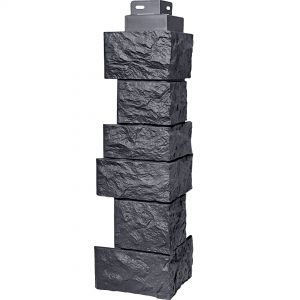 Угол наружный коллекция Дикий камень Асфальт от производителя Fineber по цене 590 р Угол наружный коллекция Дикий камень Асфальт от производителя Fineber по цене 590 р