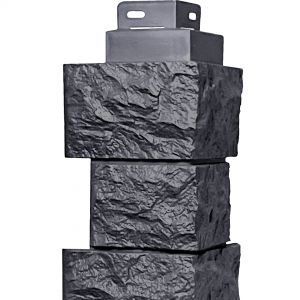 Угол наружный коллекция Дикий камень Асфальт от производителя Fineber по цене 590 р Угол наружный коллекция Дикий камень Асфальт от производителя Fineber по цене 590 р