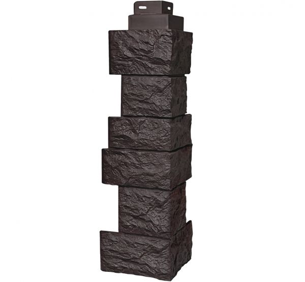 Угол наружный коллекция Дикий камень Коричневый от производителя Fineber по цене 590 р Угол наружный коллекция Дикий камень Коричневый от производителя Fineber по цене 590 р