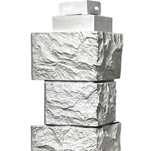 Угол наружный коллекция Дикий камень Мелованный белый от производителя Fineber по цене 590 р Угол наружный коллекция Дикий камень Мелованный белый от производителя Fineber по цене 590 р