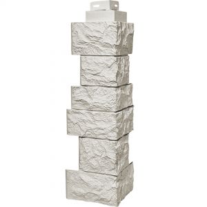 Угол наружный коллекция Дикий камень Жемчуг от производителя  Fineber по цене 590 р