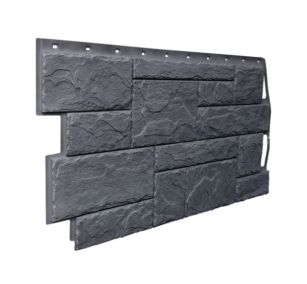 Фасадные панели (цокольный сайдинг) коллекция Камень Природный - Кварцевый от производителя Fineber по цене 740 р Фасадные панели (цокольный сайдинг) коллекция Камень Природный - Кварцевый от производителя Fineber по цене 740 р