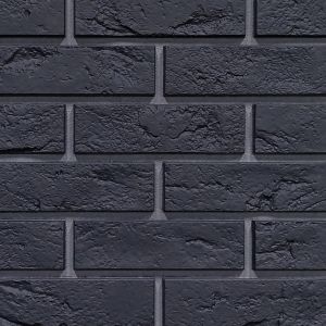 Фасадные панели Кирпич Баварский - Графит от производителя  Fineber по цене 595 р