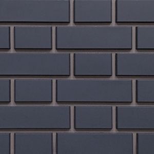 Цокольный сайдинг Кирпич Клинкерный Асфальт от производителя  Fineber по цене 595 р