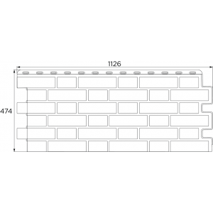 Фасадные панели (цокольный сайдинг) Кирпич Клинкерный 3D Бело-коричневый от производителя Fineber по цене 590 р Фасадные панели (цокольный сайдинг) Кирпич Клинкерный 3D Бело-коричневый от производителя Fineber по цене 590 р
