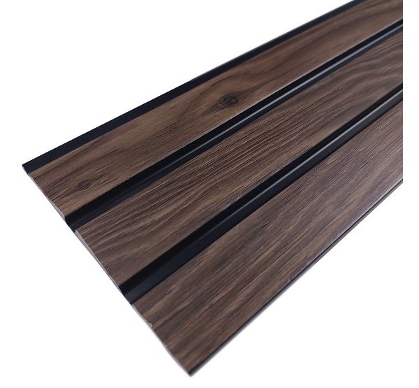 Стеновая панель 3D Орех Тёмный от производителя  Fineber по цене 1 100 р