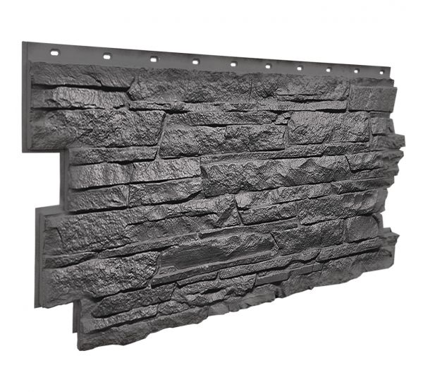 Фасадные панели (цокольный сайдинг) коллекция Скала - Кварцевый от производителя Fineber по цене 740 р Фасадные панели (цокольный сайдинг) коллекция Скала - Кварцевый от производителя Fineber по цене 740 р