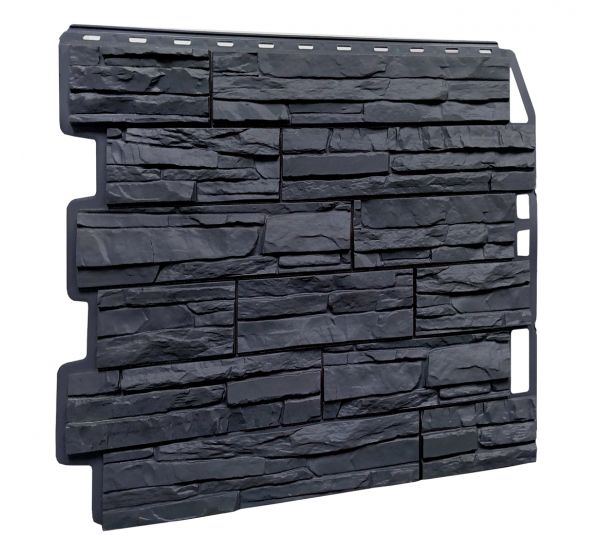 Фасадные панели Скол - Асфальт от производителя Fineber по цене 565 р Фасадные панели Скол - Асфальт от производителя Fineber по цене 565 р