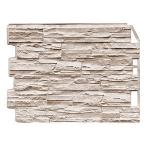 Фасадные панели Скол - Светло- бежевый от производителя Fineber по цене 565 р Фасадные панели Скол - Светло- бежевый от производителя Fineber по цене 565 р