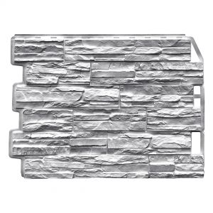 Фасадные панели Скол - Светло- серый от производителя Fineber по цене 565 р Фасадные панели Скол - Светло- серый от производителя Fineber по цене 565 р