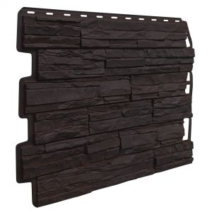 Фасадные панели Скол - Темно-коричневый от производителя Fineber по цене 565 р Фасадные панели Скол - Темно-коричневый от производителя Fineber по цене 565 р