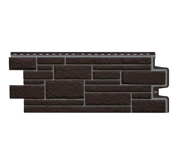 Фасадные панели Премиум Камелот Шоколадный от производителя  Grand Line по цене 581 р