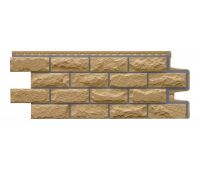 Фасадные панели Премиум Камень колотый Песочный (Горчичный) Фасадные панели Премиум Камень колотый Песочный (Горчичный)