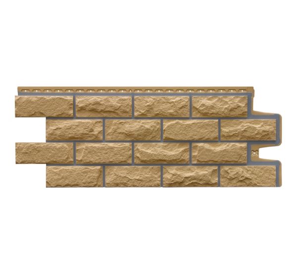 Фасадные панели Премиум Камень колотый Песочный (Горчичный) от производителя Grand Line по цене 633 р Фасадные панели Премиум Камень колотый Песочный (Горчичный) от производителя Grand Line по цене 633 р