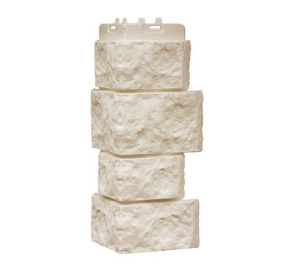 Угол Стандарт Дикий камень  Молочный от производителя  Grand Line по цене 510 р