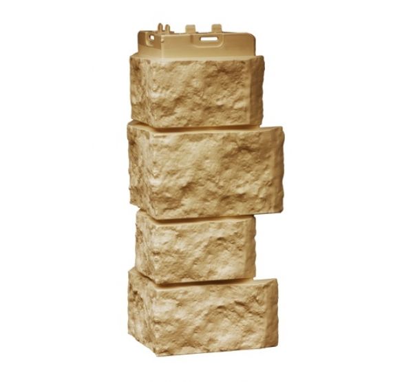 Угол Стандарт Дикий камень  Песочный от производителя  Grand Line по цене 510 р