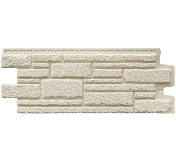 Фасадные панели Стандарт Камелот Молочный от производителя  Grand Line по цене 485 р