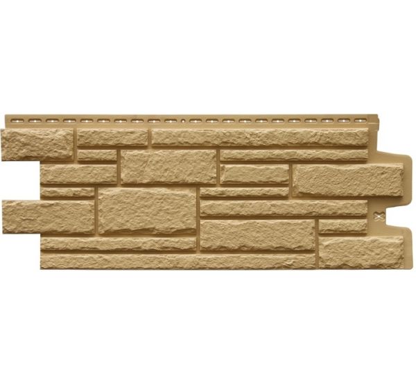 Фасадные панели Стандарт Камелот Песочный от производителя  Grand Line по цене 485 р