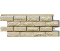 Фасадные панели Премиум Камень колотый Бежевый (Шампань) Фасадные панели Премиум Камень колотый Бежевый (Шампань)