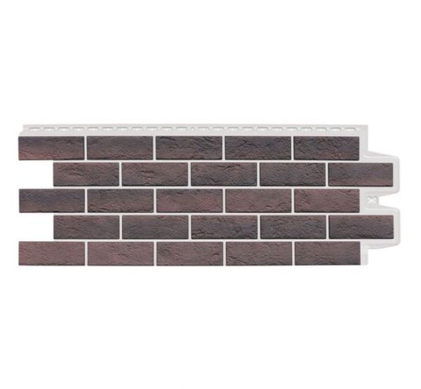 Фасадные панели Cостаренный кирпич Элит Кофе (Жжёный) белый ШОВ от производителя Grand Line по цене 720 р Фасадные панели Cостаренный кирпич Элит Кофе (Жжёный) белый ШОВ от производителя Grand Line по цене 720 р