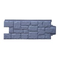 Фасадные панели Стандарт Крупный камень Графит