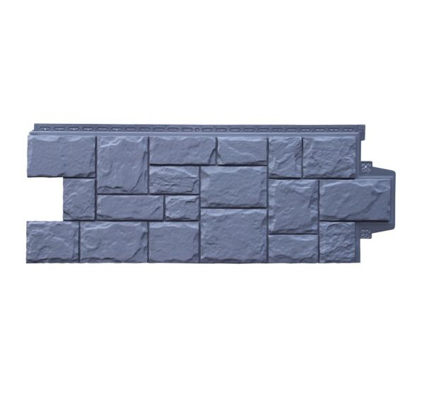 Фасадные панели Стандарт Крупный камень Графит от производителя  Grand Line по цене 548 р