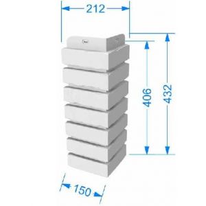 Угол наружный коллекция Klinker Калахари от производителя Docke по цене 585 р Угол наружный коллекция Klinker Калахари от производителя Docke по цене 585 р