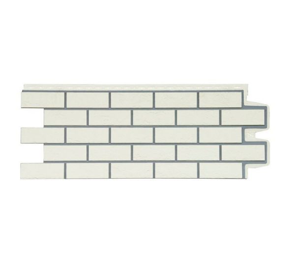 Фасадные панели Премиум состаренный кирпич  Молочный (Пломбирный) от производителя  Grand Line по цене 663 р