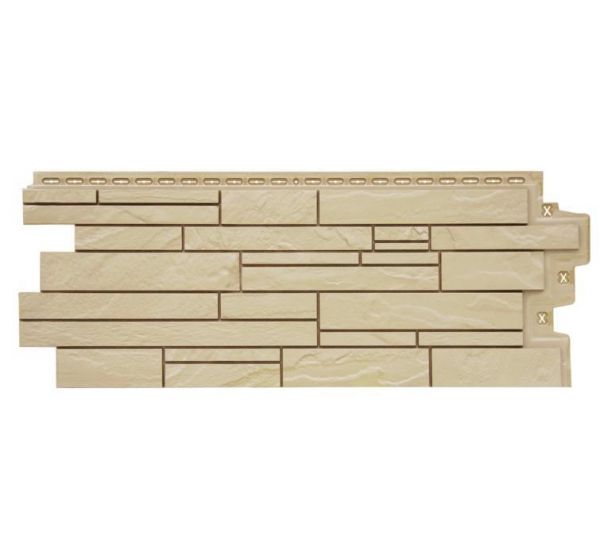 Фасадная панель Скала Бежевый от производителя Grand Line по цене 523 р Фасадная панель Скала Бежевый от производителя Grand Line по цене 523 р