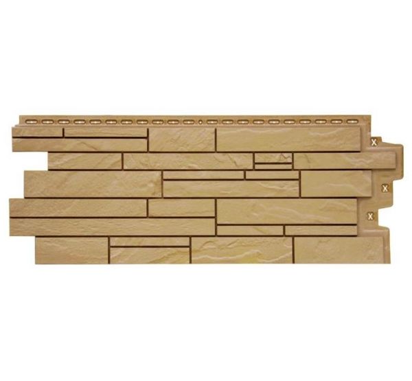 Фасадная панель Скала Песочный от производителя  Grand Line по цене 523 р