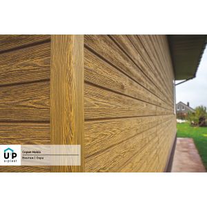 Фасадная панель Хокла Винтаж - Охра от производителя  Ю-Пласт по цене 0 р