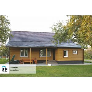 Фасадная панель Хокла Винтаж - Охра от производителя  Ю-Пласт по цене 0 р