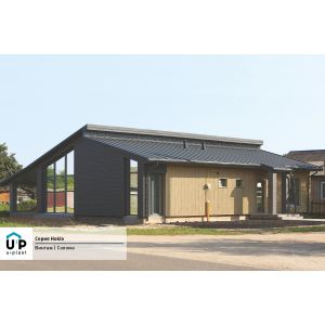 Фасадная панель Хокла Винтаж - Солома от производителя  Ю-Пласт по цене 0 р